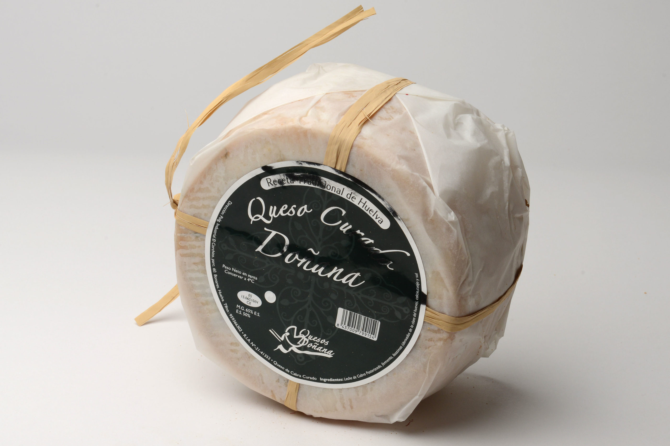 QUESO HUELVA DOÑANA CURADO EN MANTECA