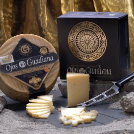 QUESO MANCHEGO ARTESANO »ETIQUETA NEGRA» OJOS DE GUADIANA