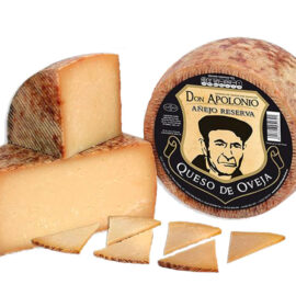 QUESO OVEJA AÑEJO-RESERVA EN ''AOVE'' DON APOLONIO