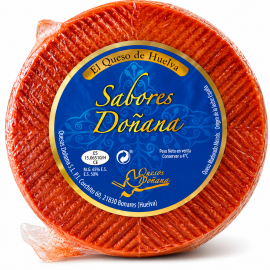 Queso madurado pimentón mezcla Quesos Doñana