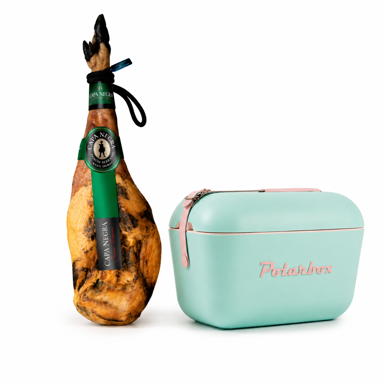 PALETA CEBO CAPA NEGRA 50% IBERICA + REGALO NEVERA POLARBOX