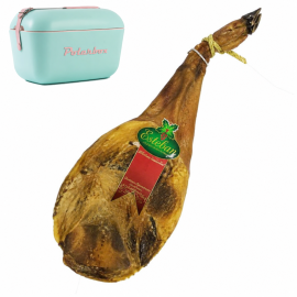 PALETA CEBO CAMPO 50% IBERICA CASA ESTEBAN + REGALO NEVERA POLARBOX