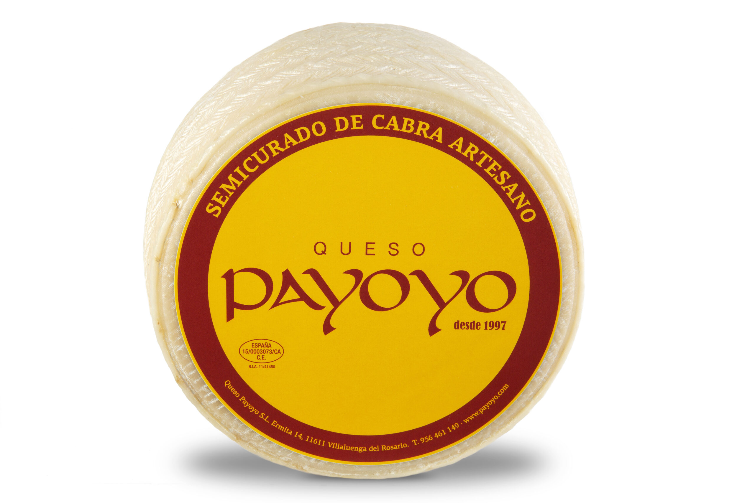 Queso Payoyo de Cabra Semicurado Entero